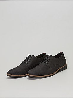 Uitmaken beha stijl Nette schoenen voor heren - zwart - Kiabi