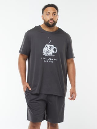 'Star Wars'-pyjama met short + T-shirt - 2-delig