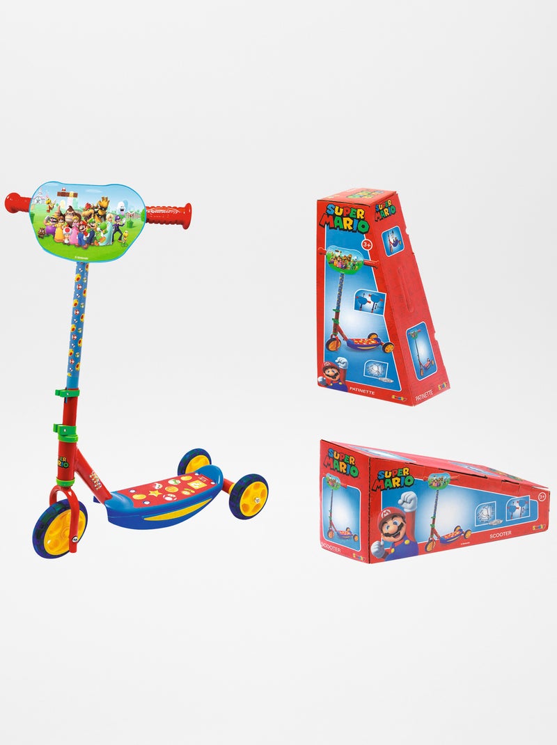 Step met drie wielen 'Super Mario' BLAUW - Kiabi