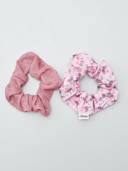 'Stitch'-scrunchies met 2 haarspeldjes in kerstthema - Kiabi