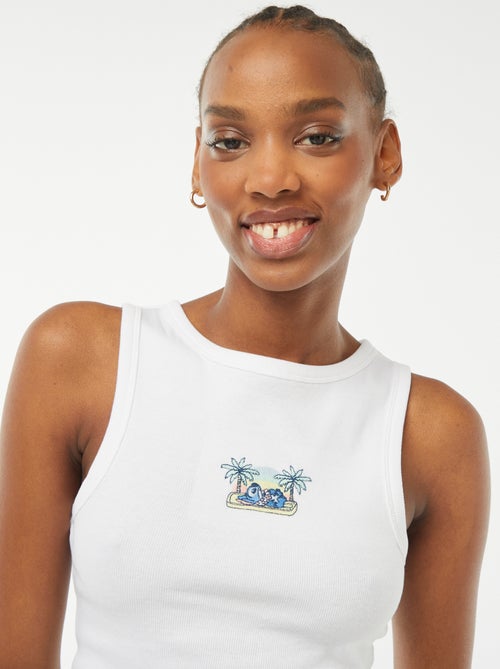 'Stitch'-singlet - haltermodel - Kiabi