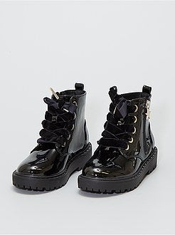 Stoere enkellaarzen - Kiabi