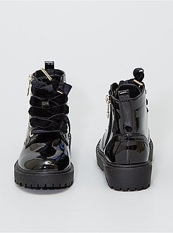 Stoere enkellaarzen - Kiabi