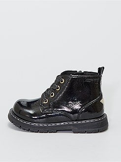 Stoere enkellaarzen - Kiabi