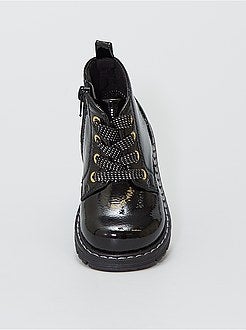 Stoere enkellaarzen - Kiabi