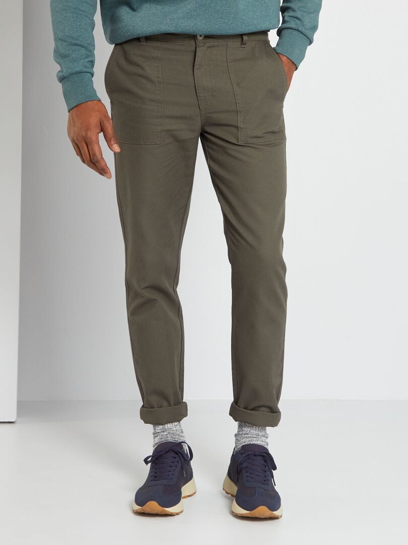 Columbia Kaki broek khaki casual uitstraling Mode Broeken Kaki broeken 