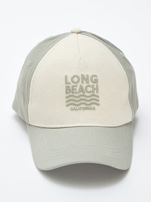 Stoffen pet met borduursels - Kiabi