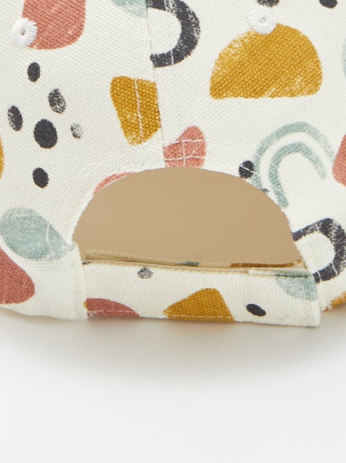 Stoffen pet met motiefje - Kiabi