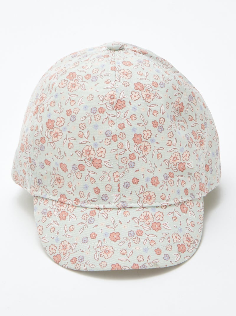 Stoffen pet met motiefje BLAUW - Kiabi