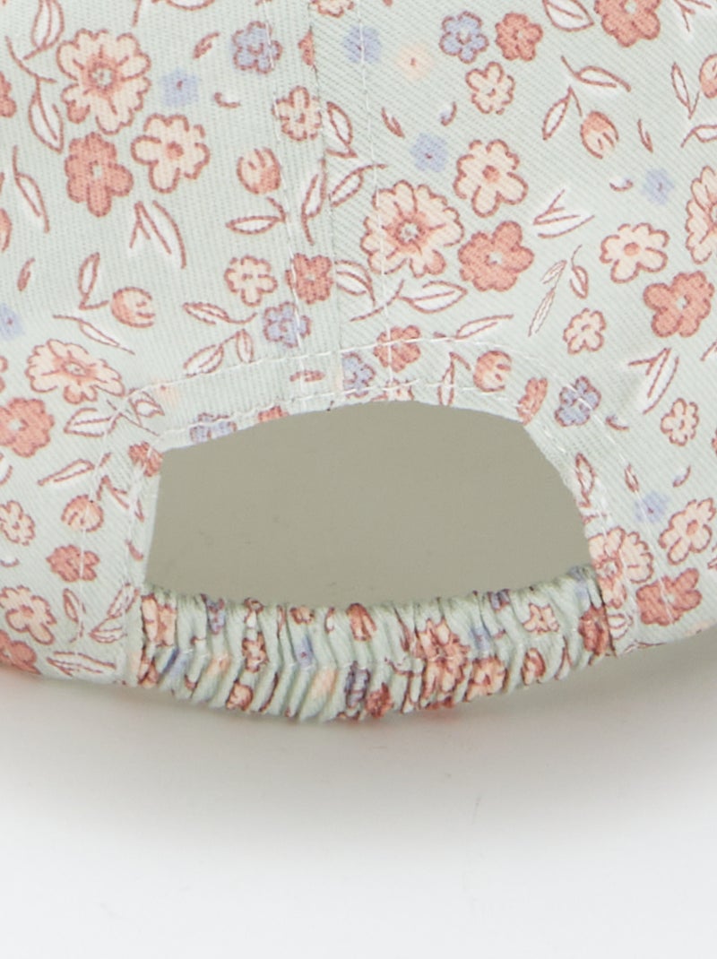 Stoffen pet met motiefje BLAUW - Kiabi