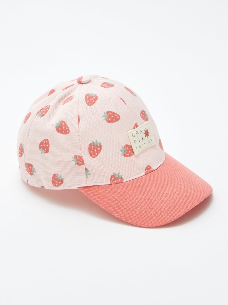 Stoffen pet met motiefje ROSE - Kiabi