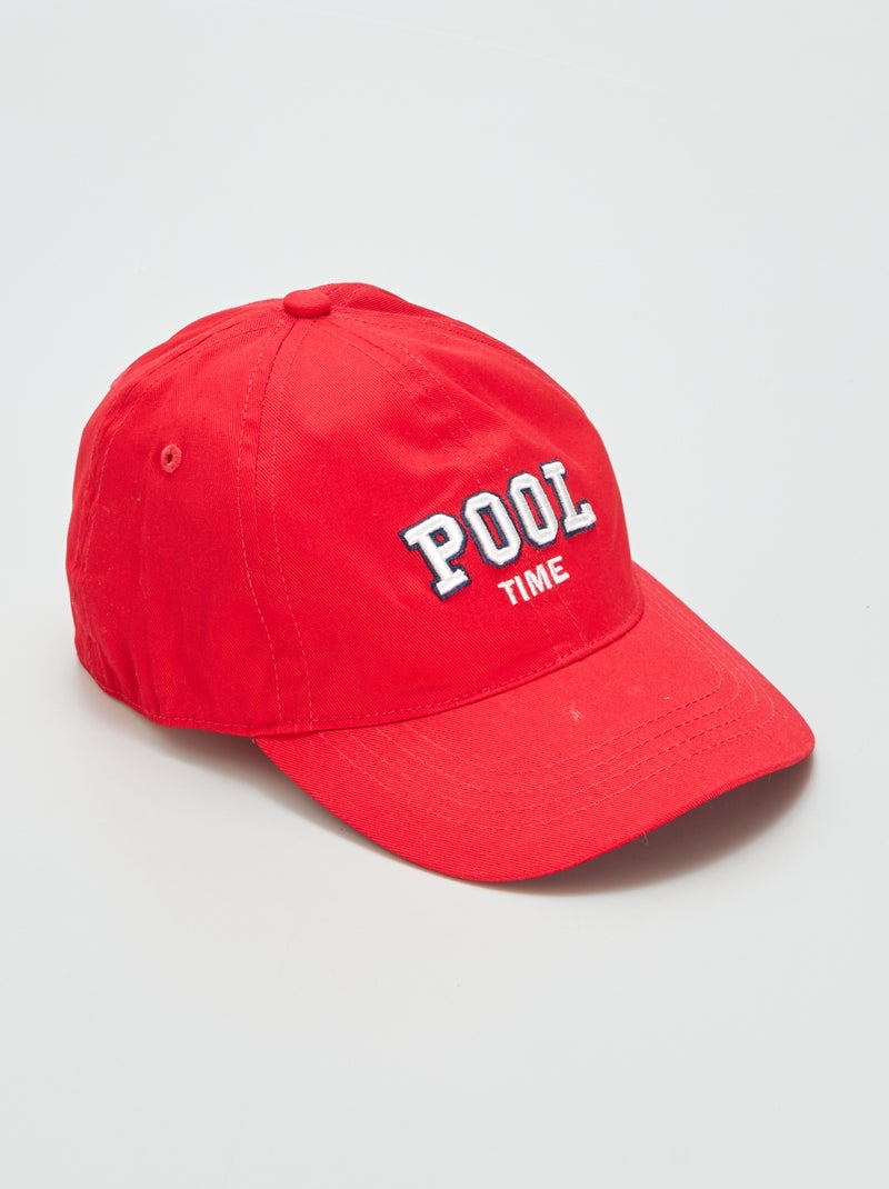 Stoffen pet 'pool time' ROOD - Kiabi