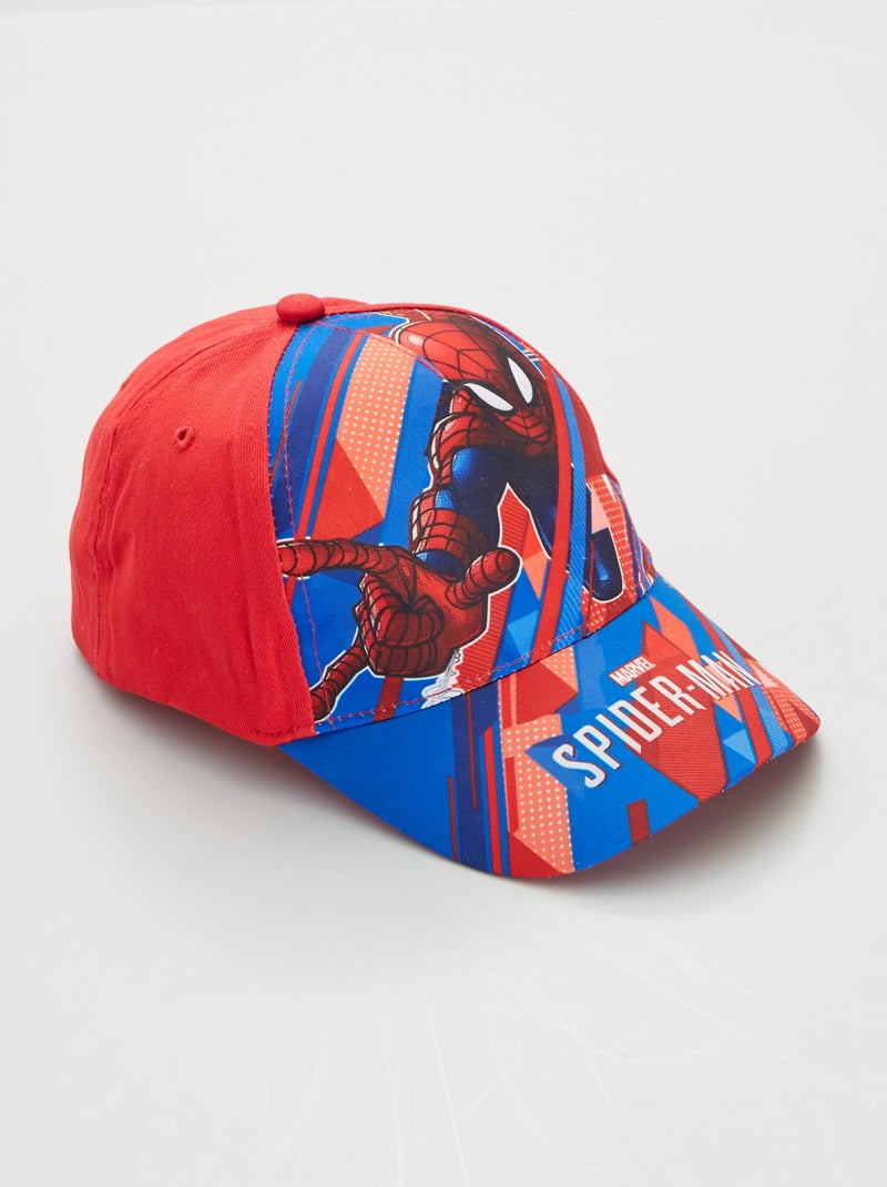 Stoffen pet 'Spider-Man' rood - Kiabi