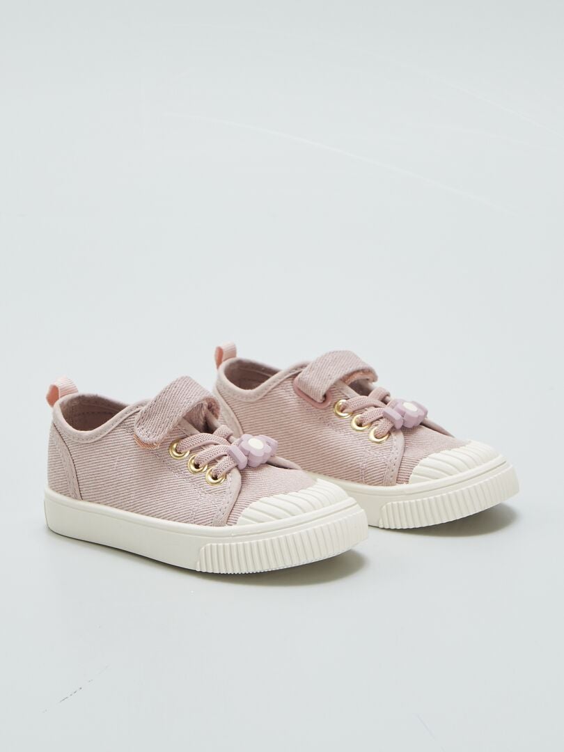 Sneakers met online paars