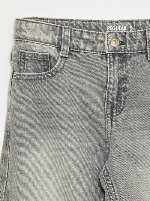 Straight-fit 5-pocketjeans - Kiabi
