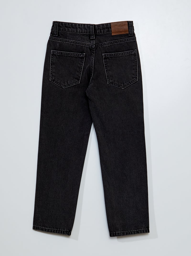 Straight-fit 5-pocketjeans GRIJS - Kiabi