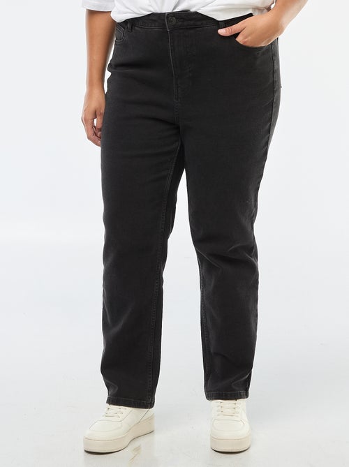 Straight-fit broek van elastische spijkerstof - Kiabi
