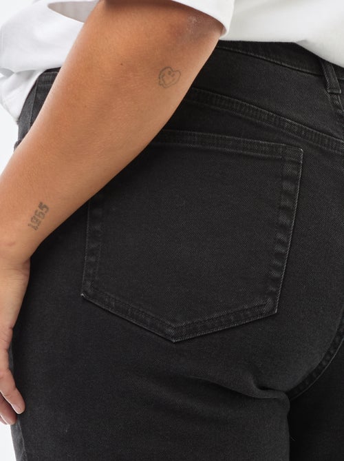 Straight-fit broek van elastische spijkerstof - Kiabi