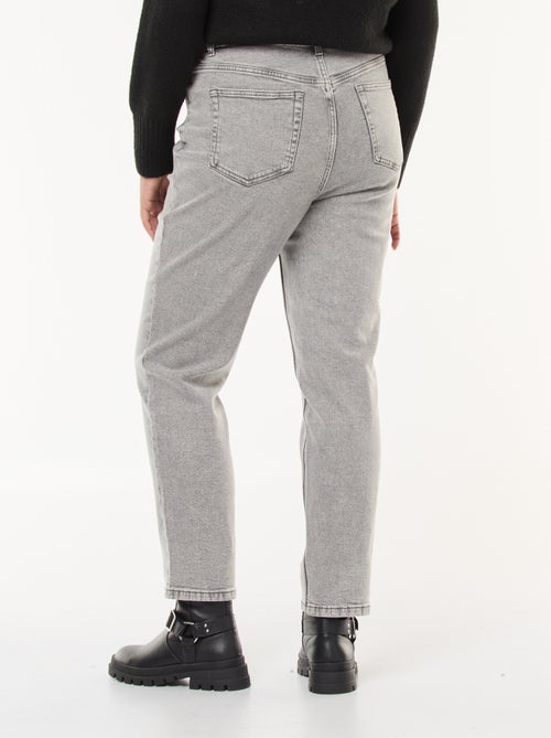 Straight-fit broek van elastische spijkerstof - Kiabi
