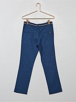 Straight-fit, chino broek - Kiabi