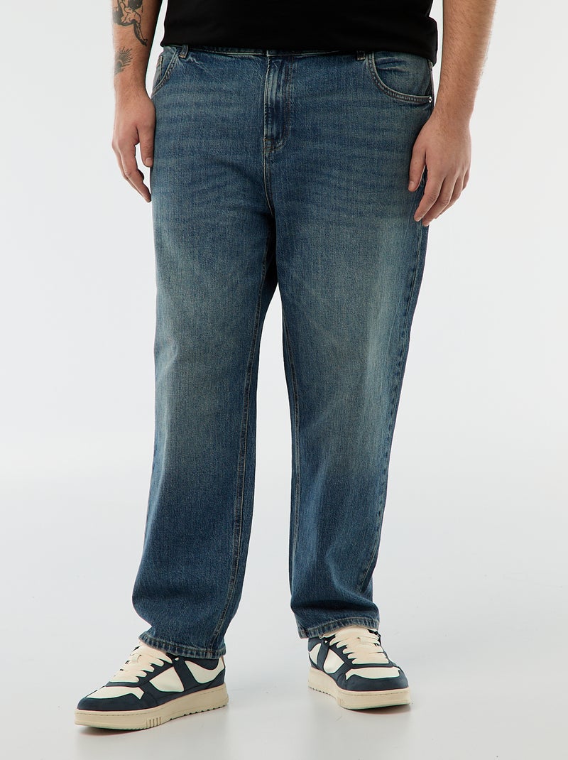 Straight fit jeans - Comfortabeler model Blauw - Kiabi