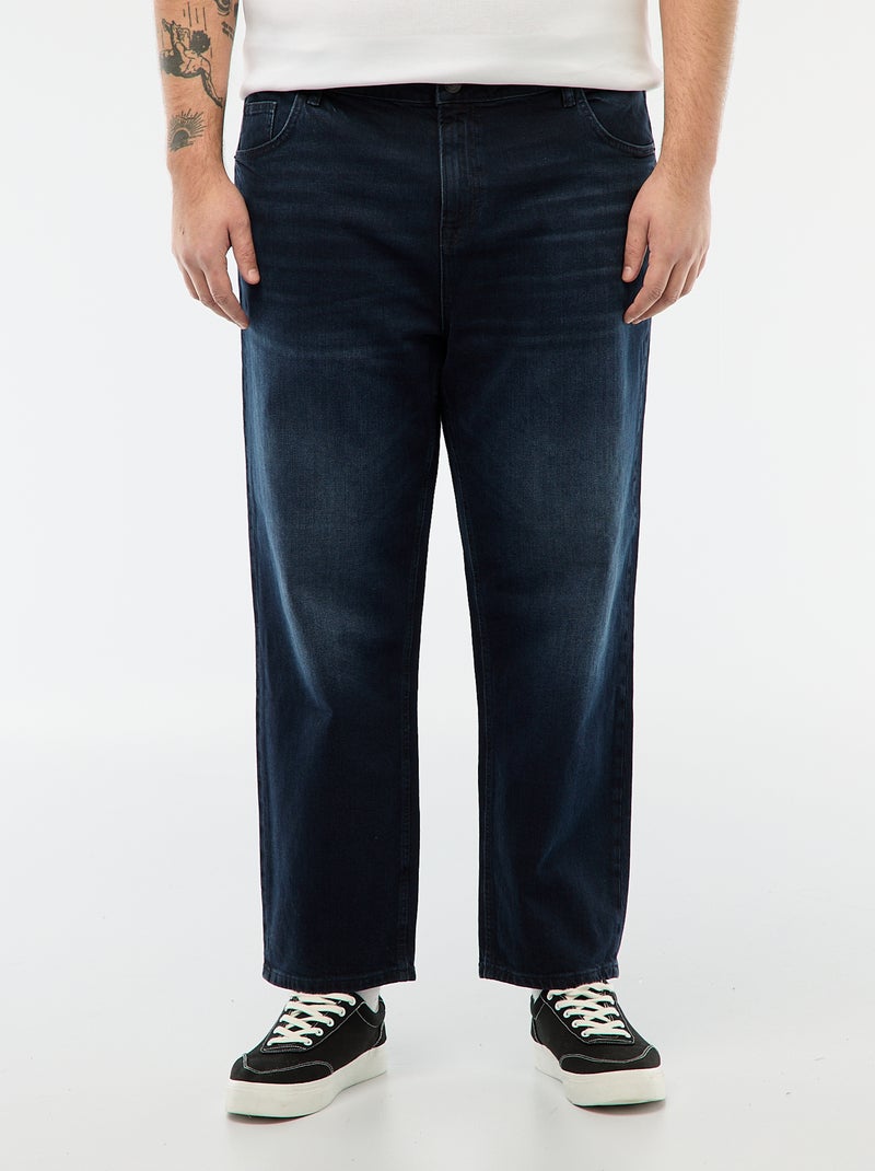 Straight fit jeans - Comfortabeler model Zwart - Kiabi