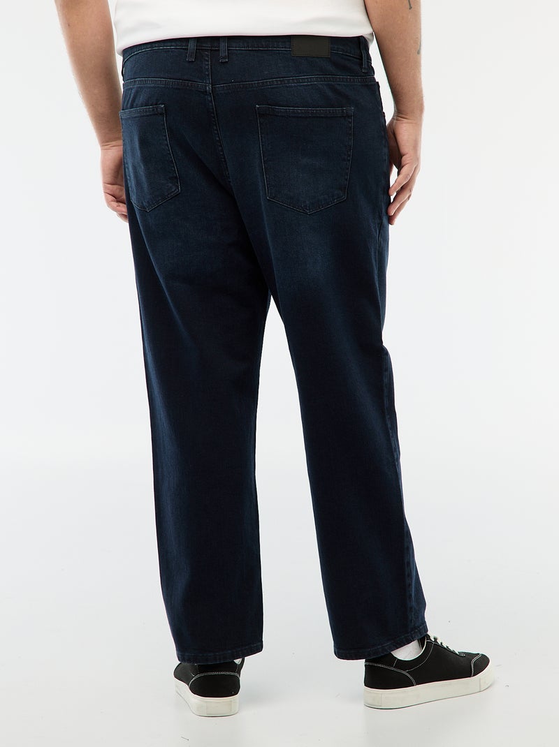 Straight fit jeans - Comfortabeler model Zwart - Kiabi
