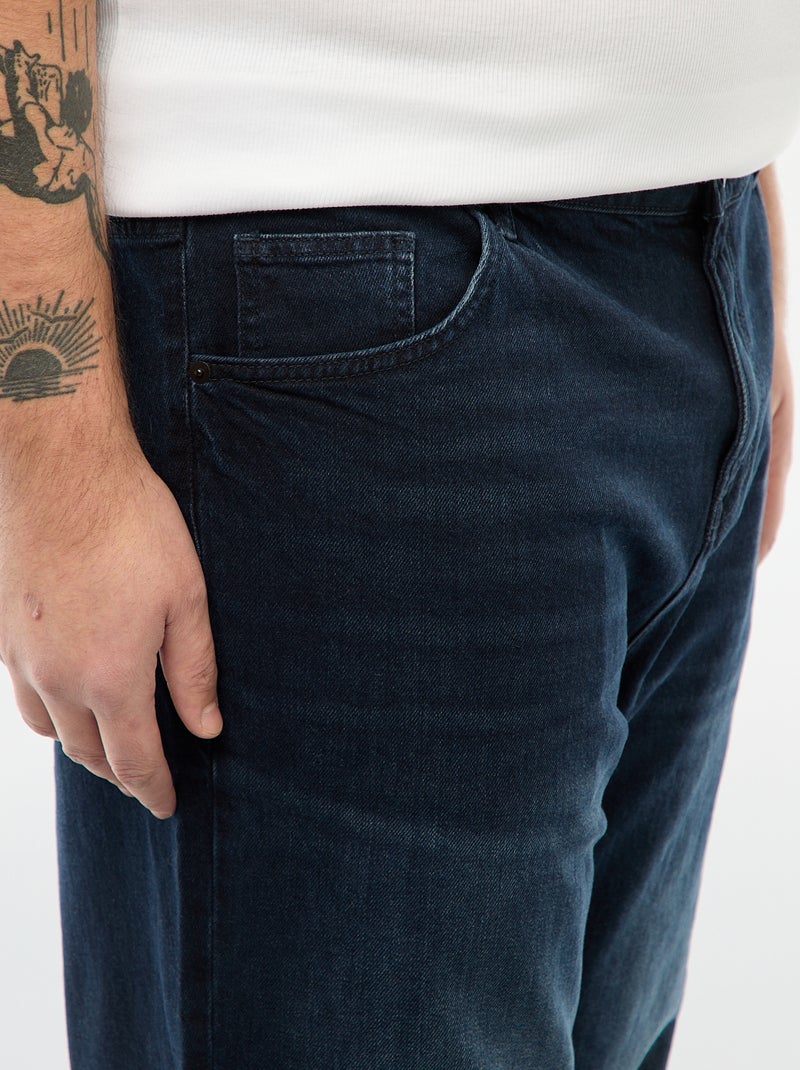 Straight fit jeans - Comfortabeler model Zwart - Kiabi