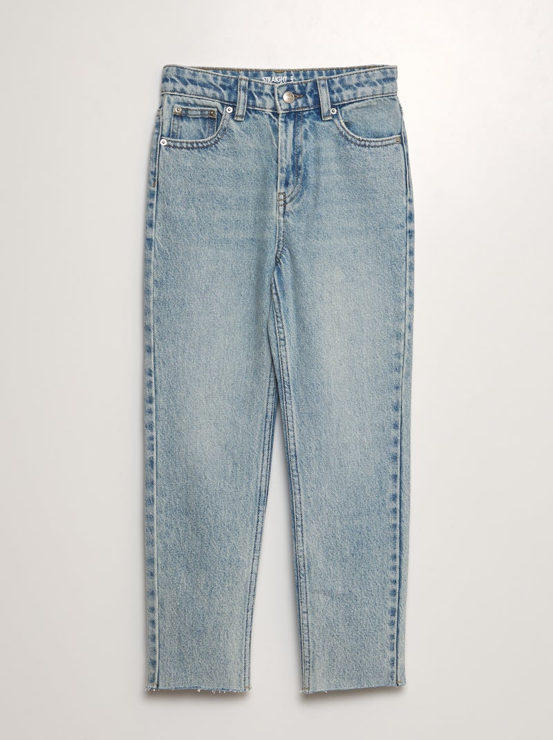 Straight-fit jeans BLAUW - Kiabi