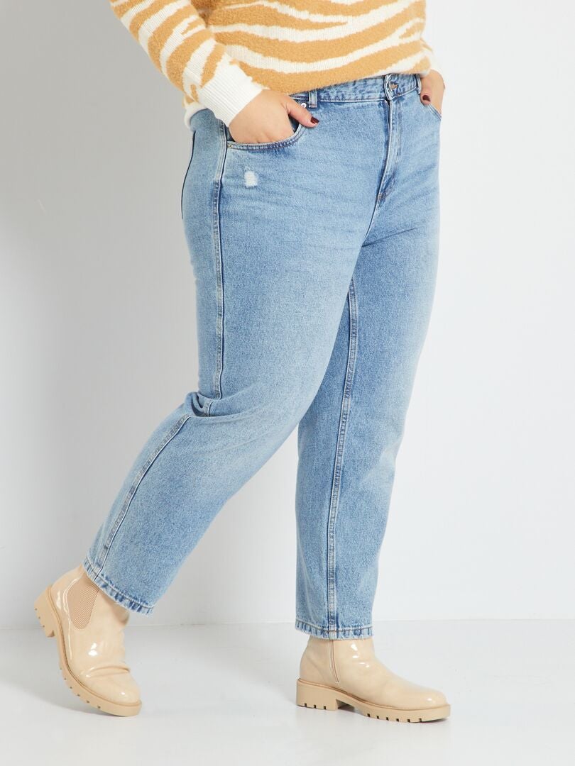 Straight-fit jeans BLAUW - Kiabi