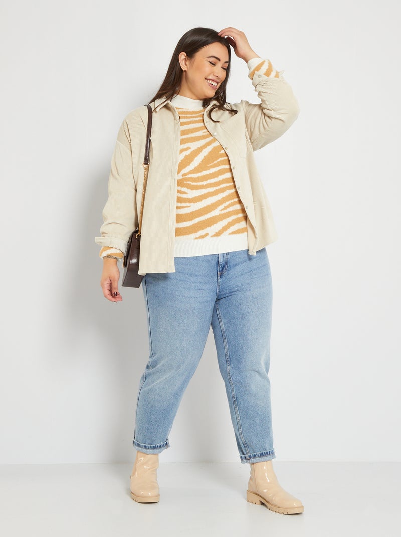 Straight-fit jeans BLAUW - Kiabi