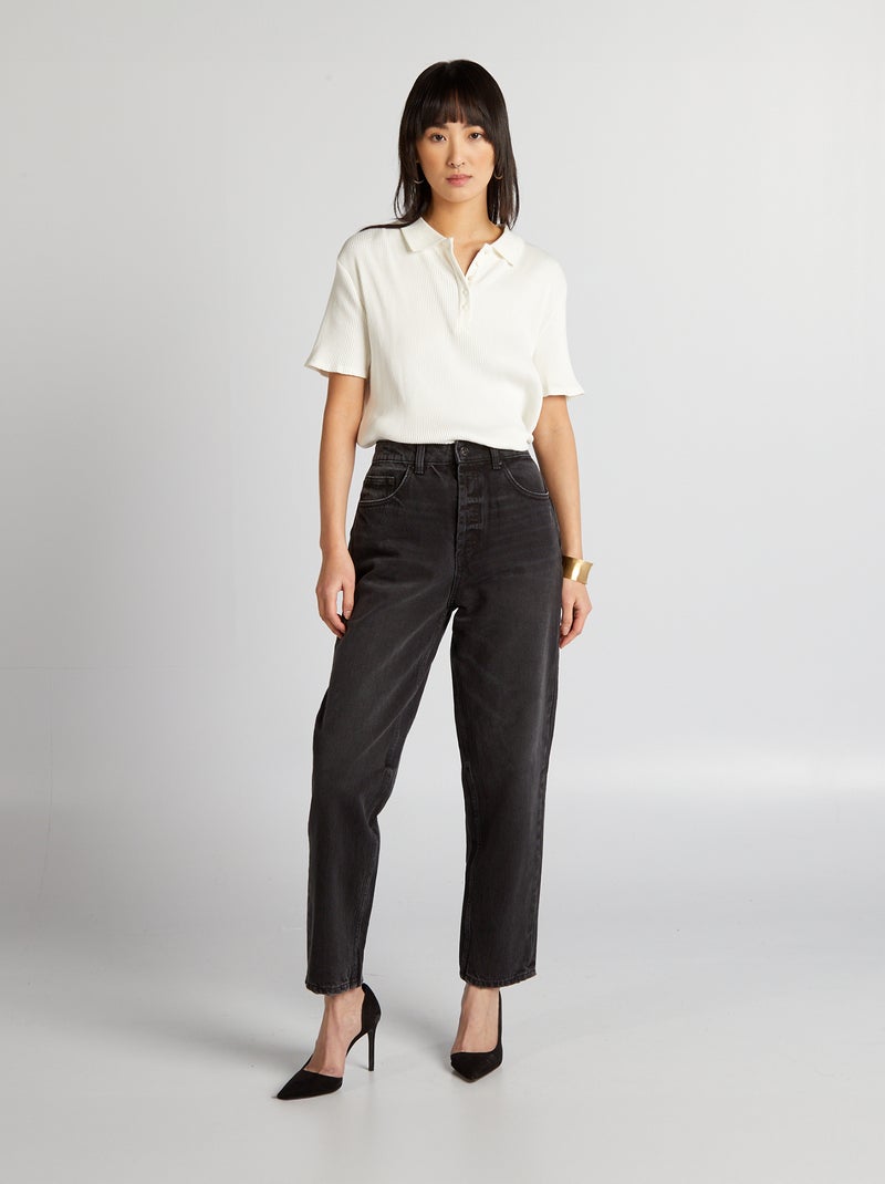 Straight-fit jeans GRIJS - Kiabi
