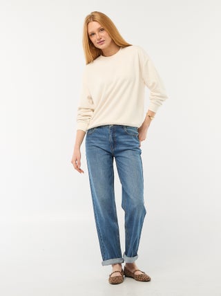 Straight-fit jeans / recht model met hoge taille - L32