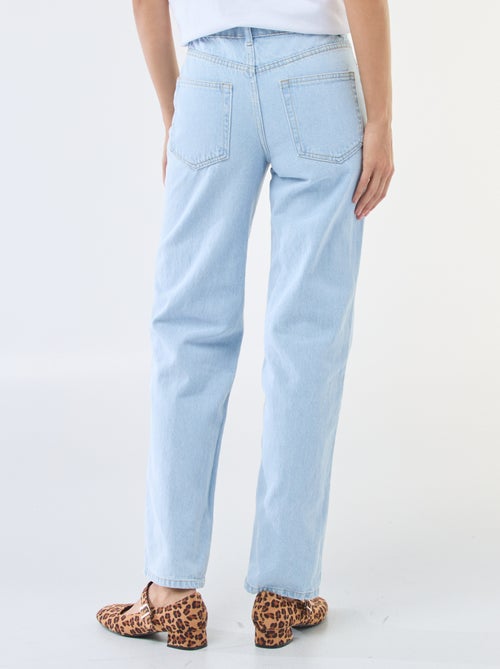 Straight-fit jeans van katoenen spijkerstof - Kiabi