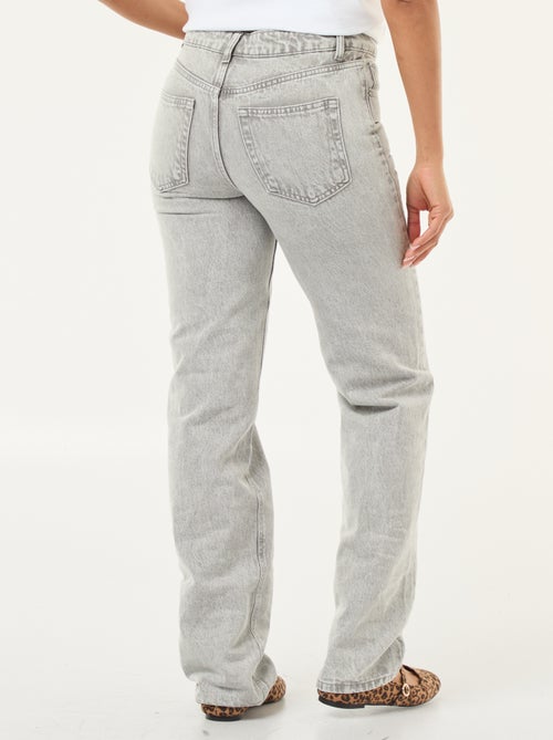 Straight-fit jeans van katoenen spijkerstof - Kiabi