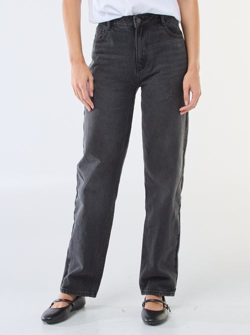 Straight-fit jeans van katoenen spijkerstof - Kiabi