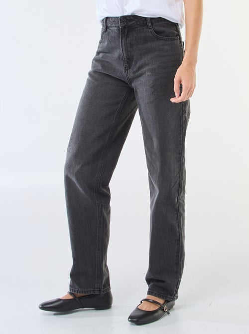 Straight-fit jeans van katoenen spijkerstof - Kiabi