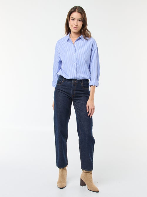 Straight regular fit jeans van katoen - L28 - Kiabi