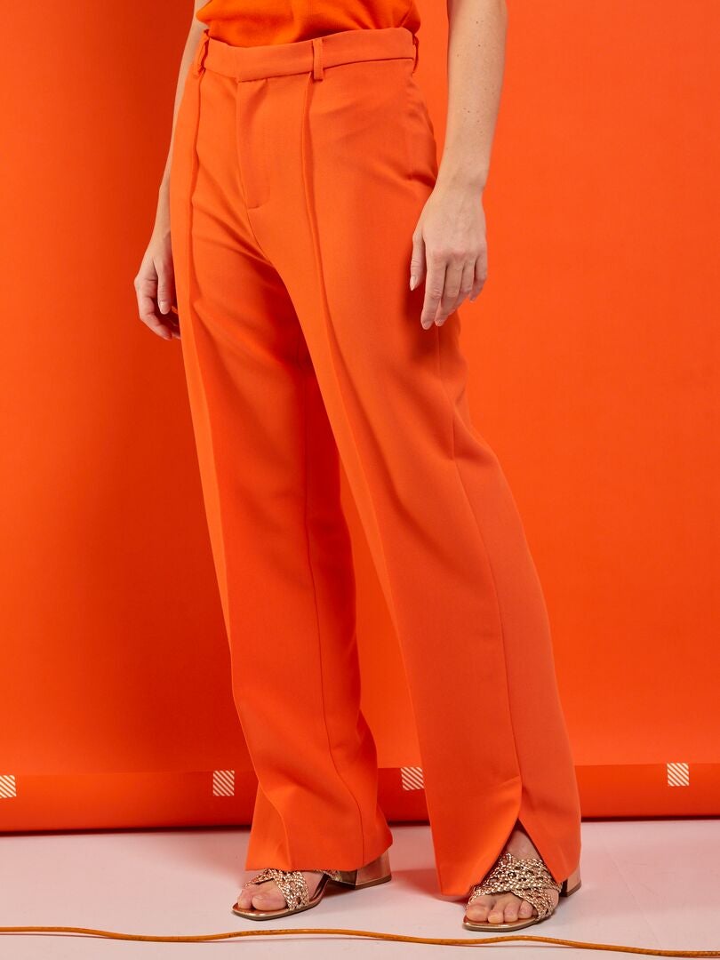 Strakke broek ORANJE Kiabi 20.00€