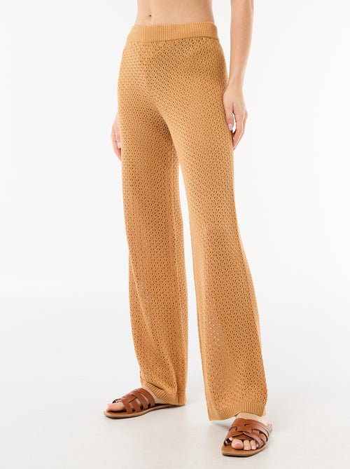 Strandbroek van gehaakte stof - Kiabi
