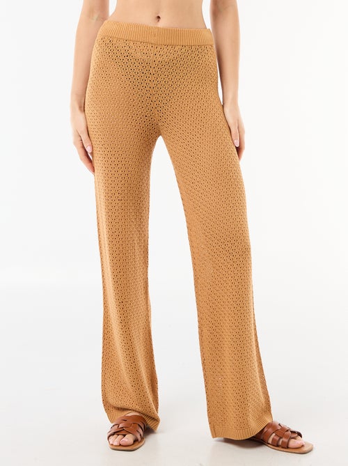 Strandbroek van gehaakte stof - Kiabi