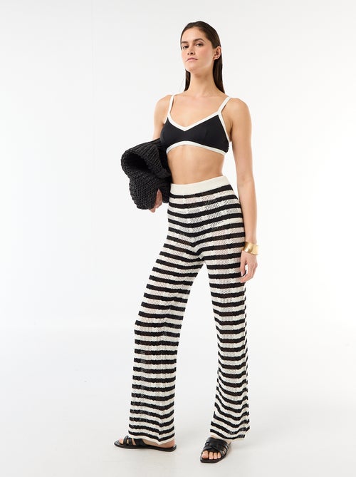 Strandbroek van gehaakte stof - Kiabi