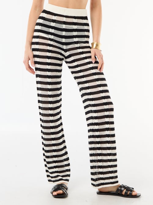 Strandbroek van gehaakte stof - Kiabi