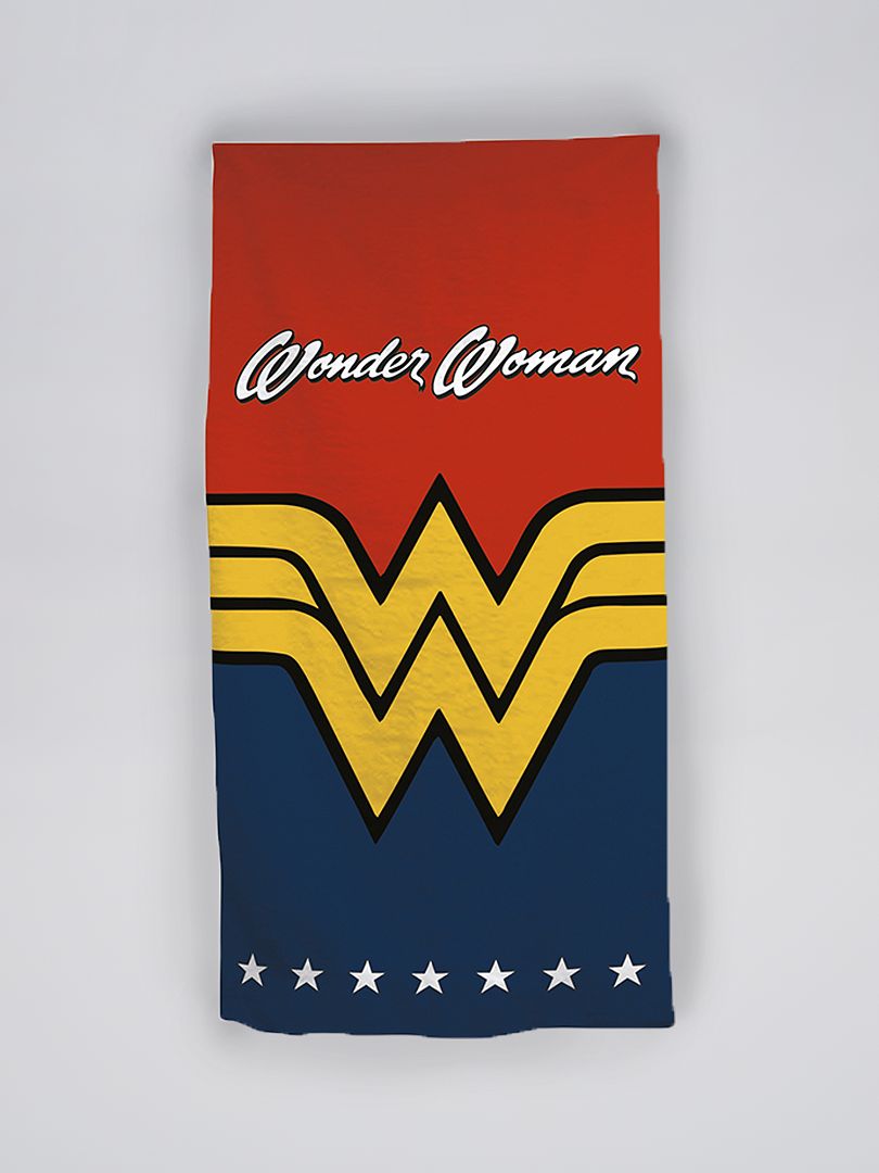 Strandhanddoek 'Wonder Woman' BIEGE - Kiabi