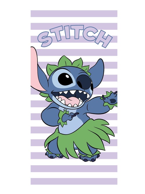 Strandlaken 'Disney' 'Stitch' van katoen 70x140 - Kiabi