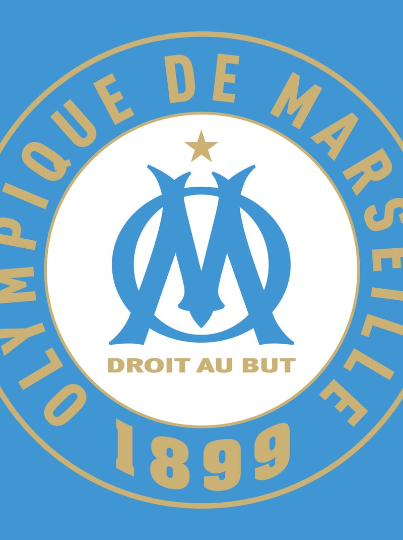 Strandlaken 'Olympique de Marseille' Blauw - Kiabi
