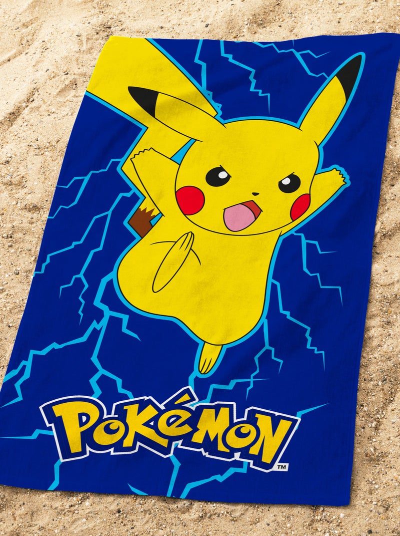 Strandlaken 'Pokemon' Geel - Kiabi