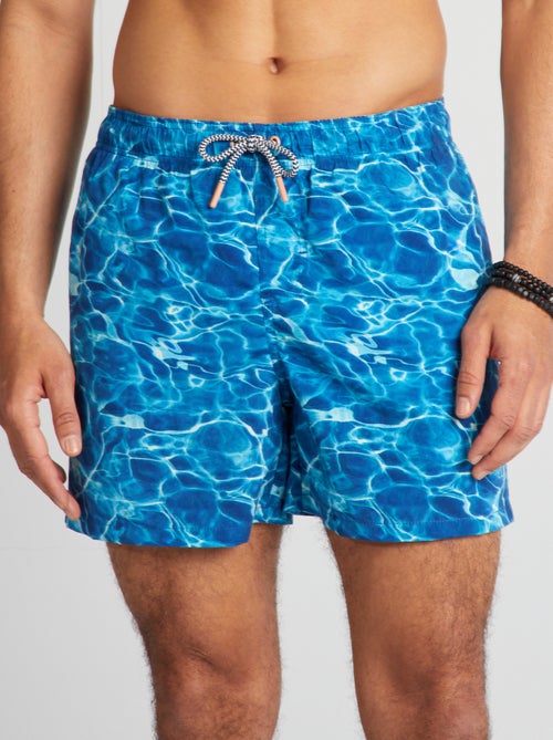 Strandshort met print - Kiabi