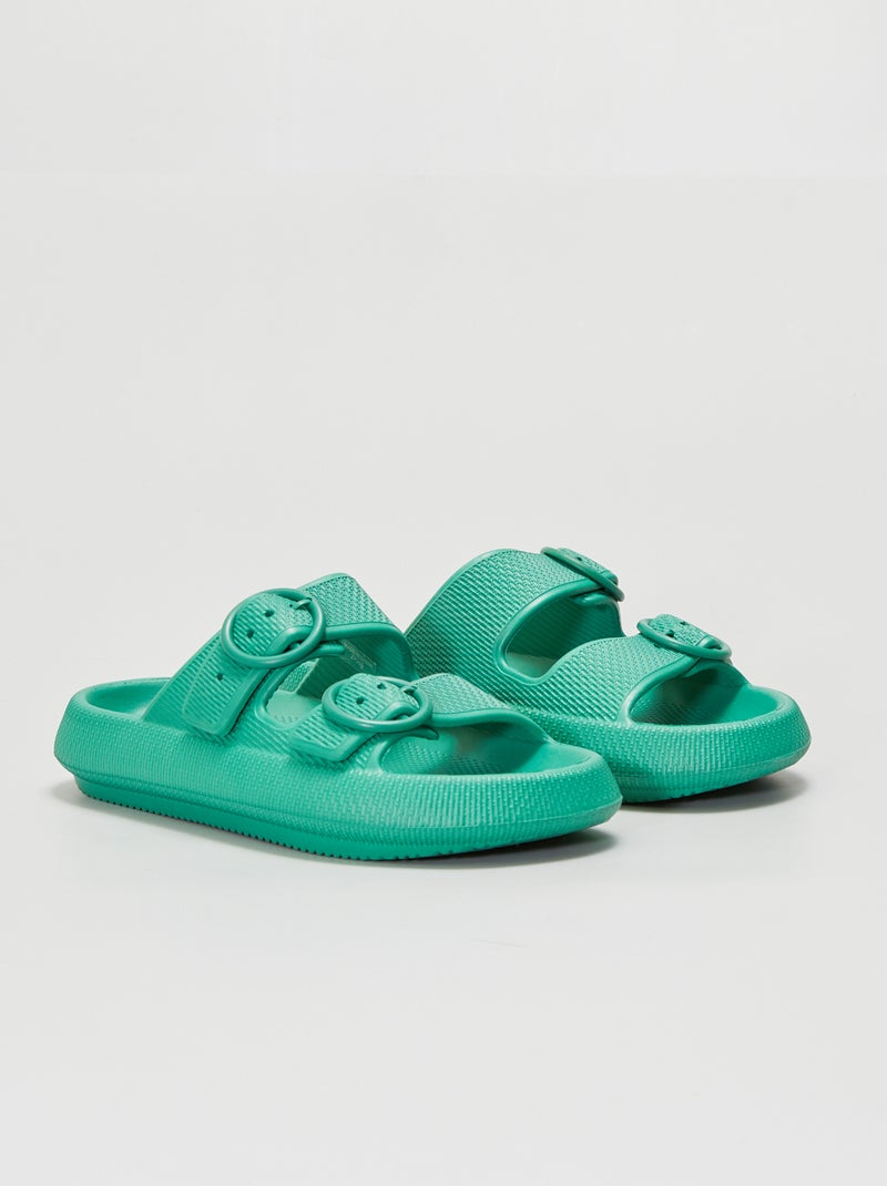 Strandslippers GROEN - Kiabi