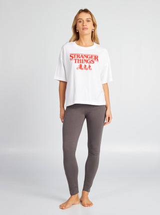 'Stranger Things'-pyjamasetje - T-shirt + legging - 2-delig